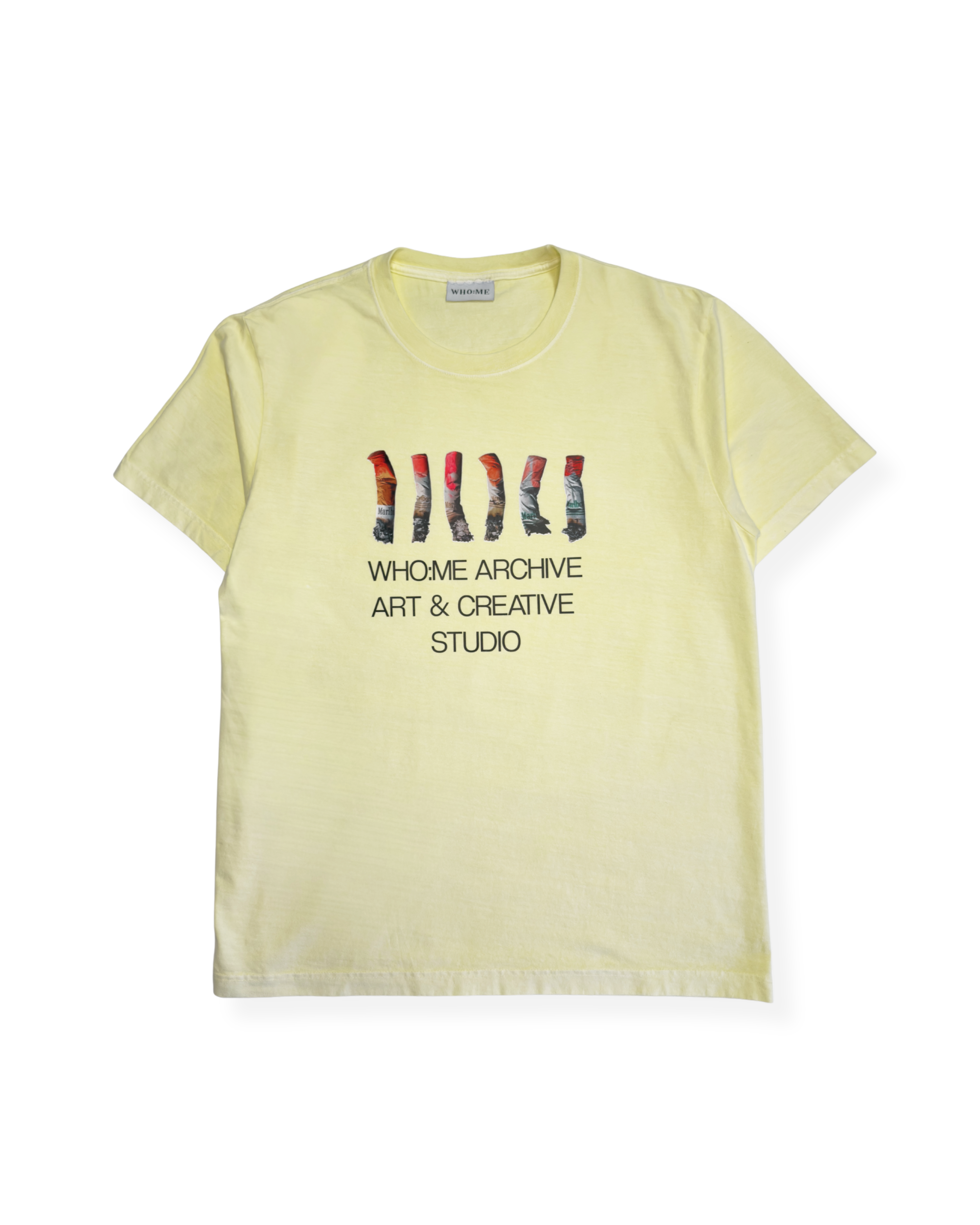 Ash T-Shirt Buttergelb