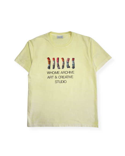 Ash T-Shirt Buttergelb
