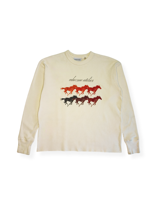 Horse Year Ripped Longsleeve