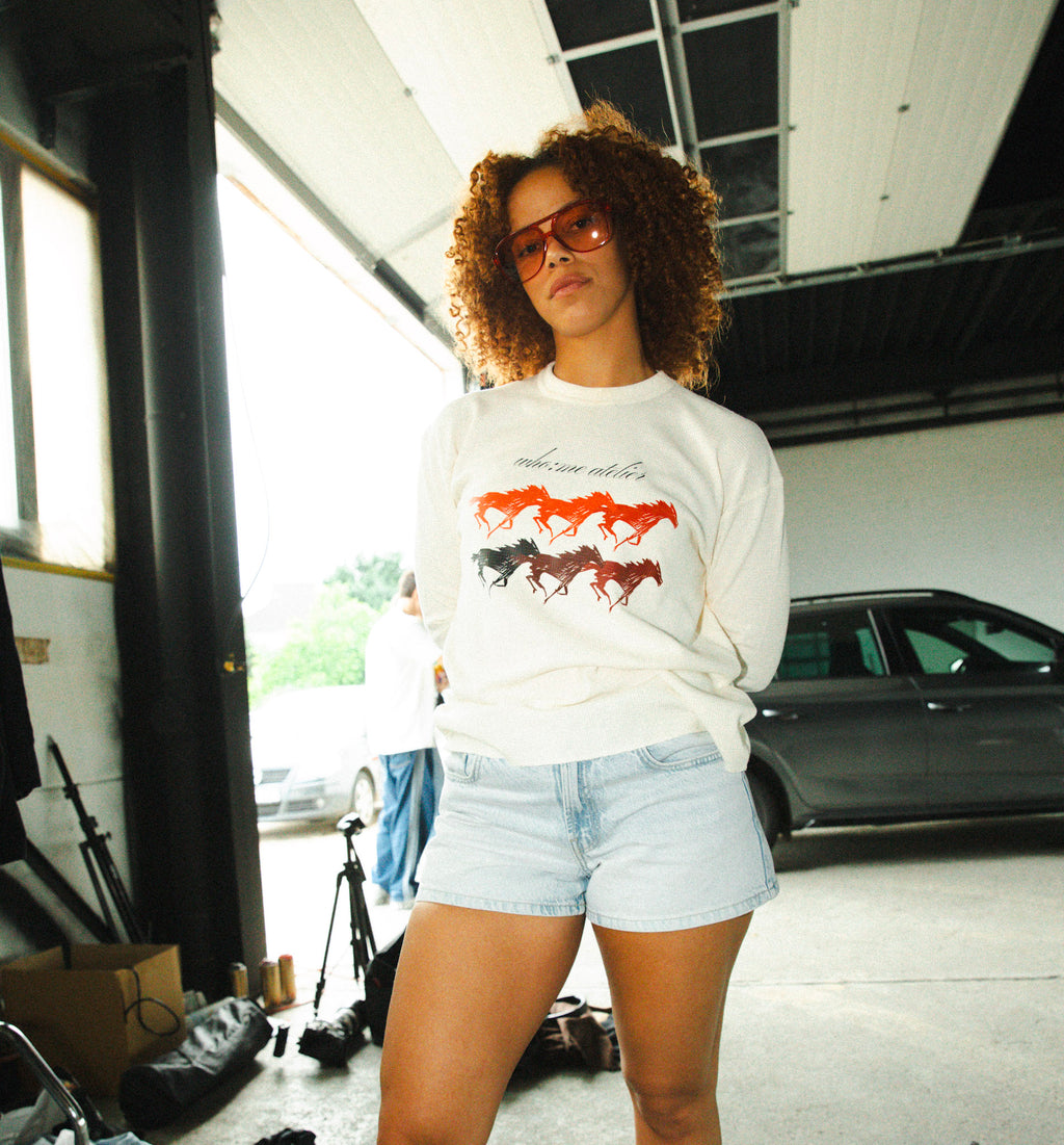 Horse Year Ripped Longsleeve