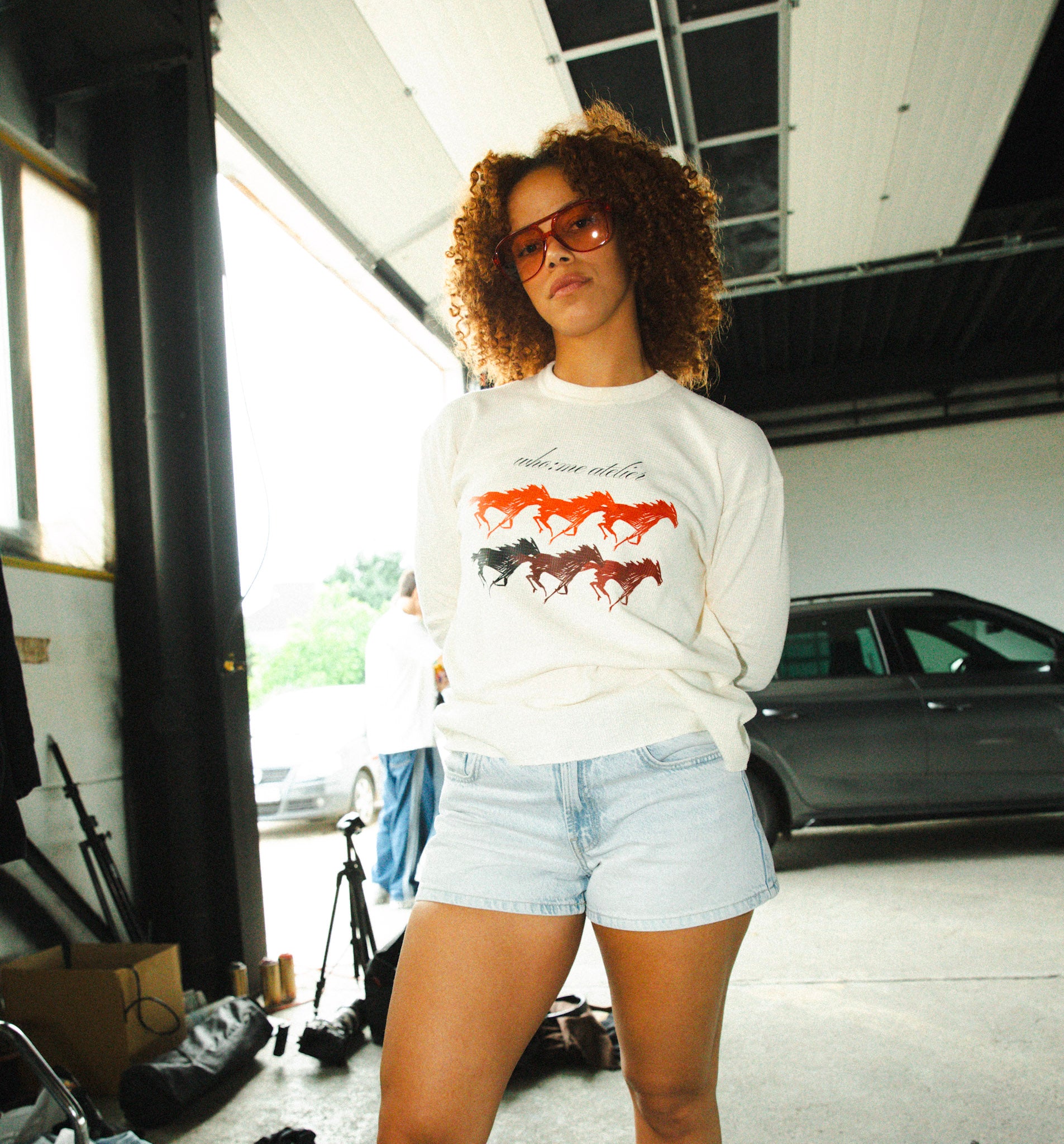 Horse Year Ripped Longsleeve
