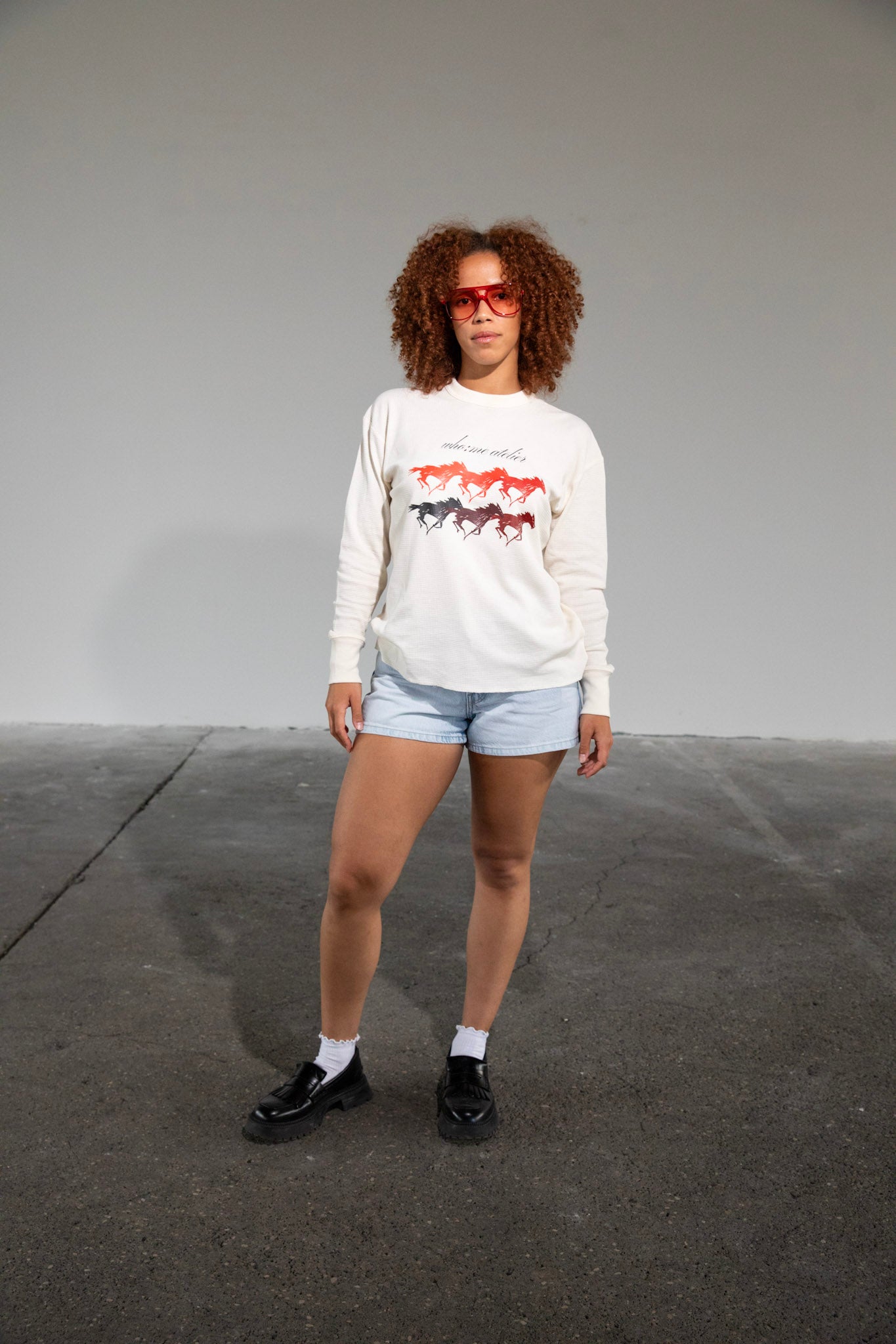 Horse Year Ripped Longsleeve
