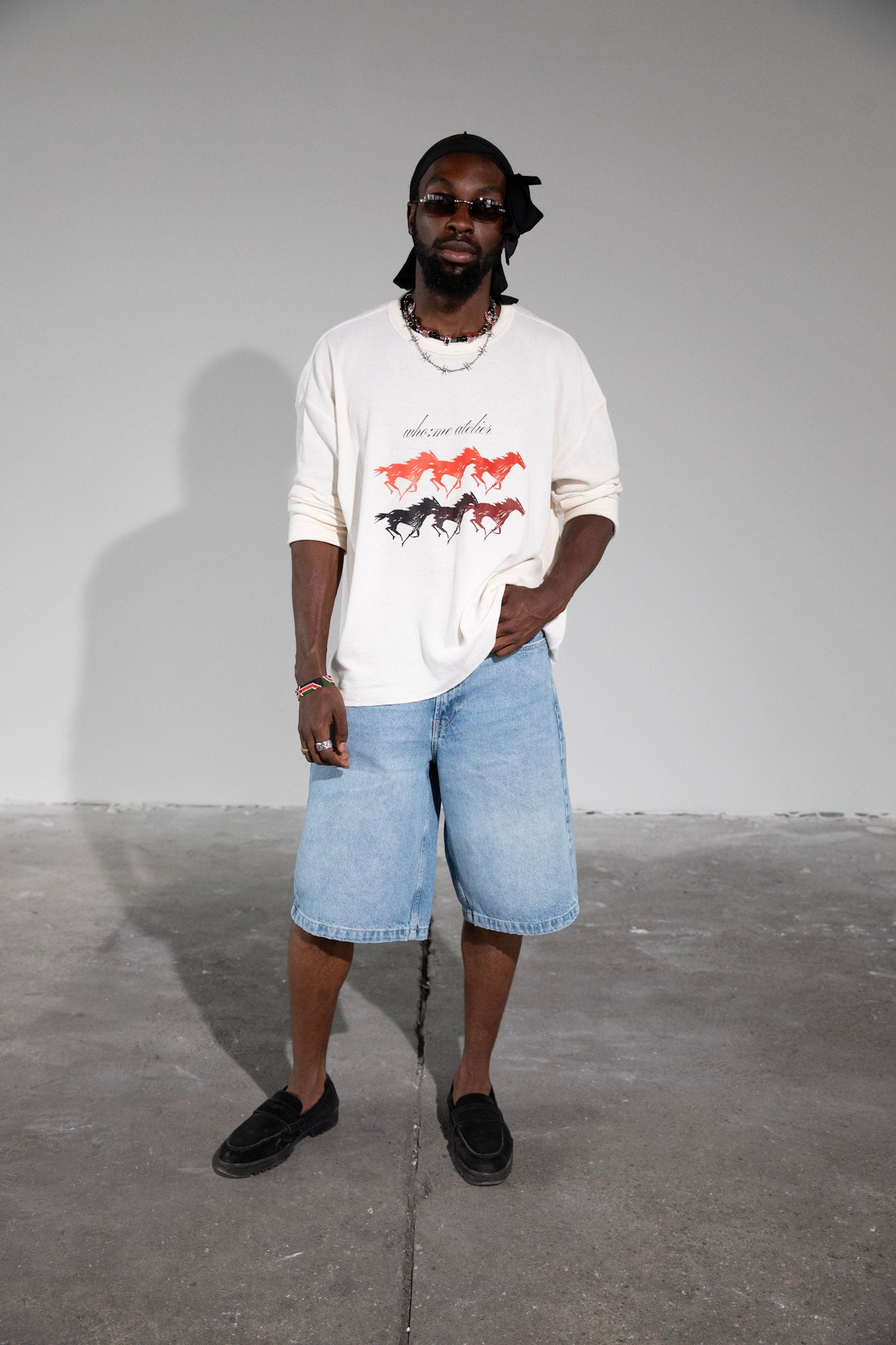 Horse Year Ripped Longsleeve