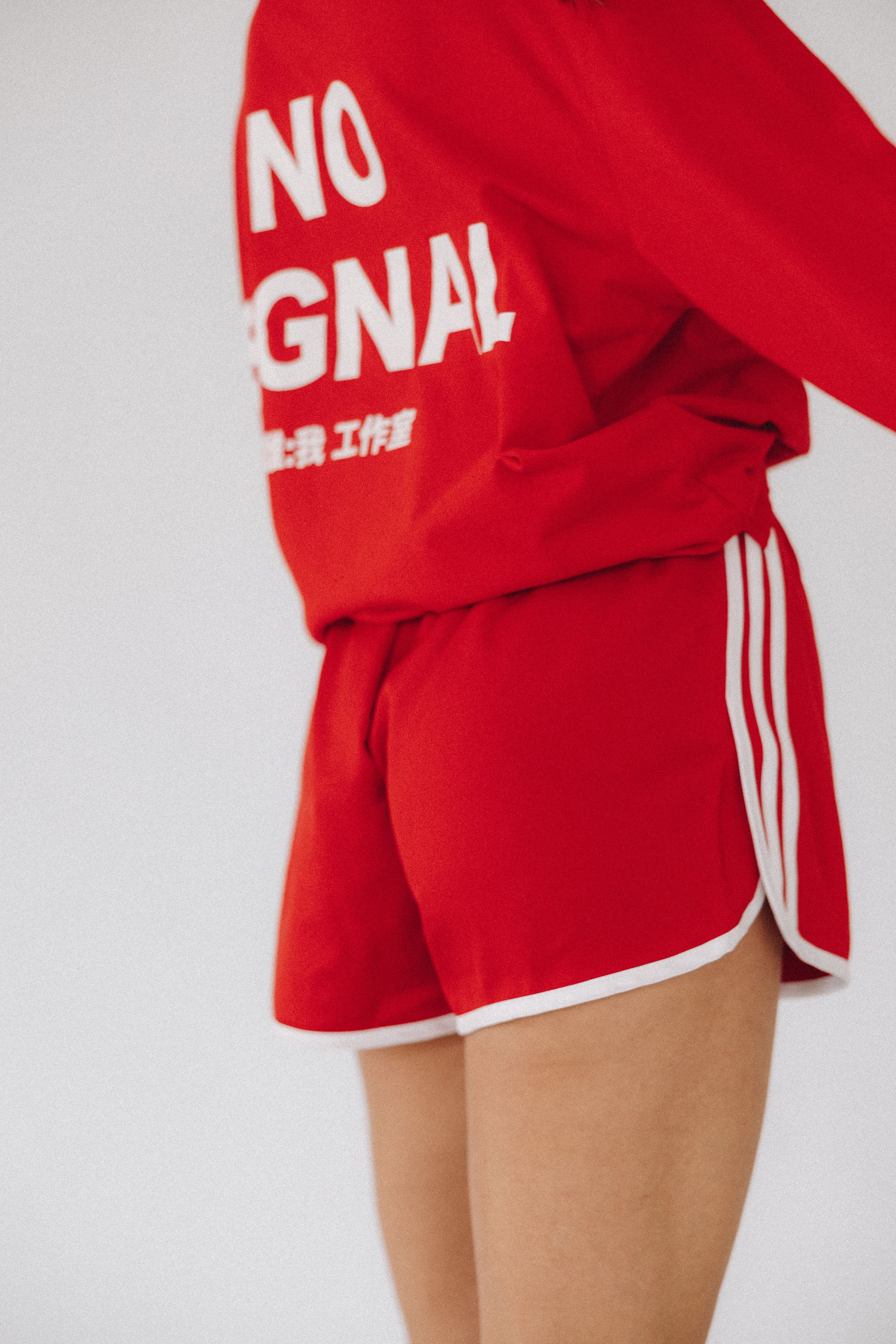 Longsleeve  "No Signal" Red