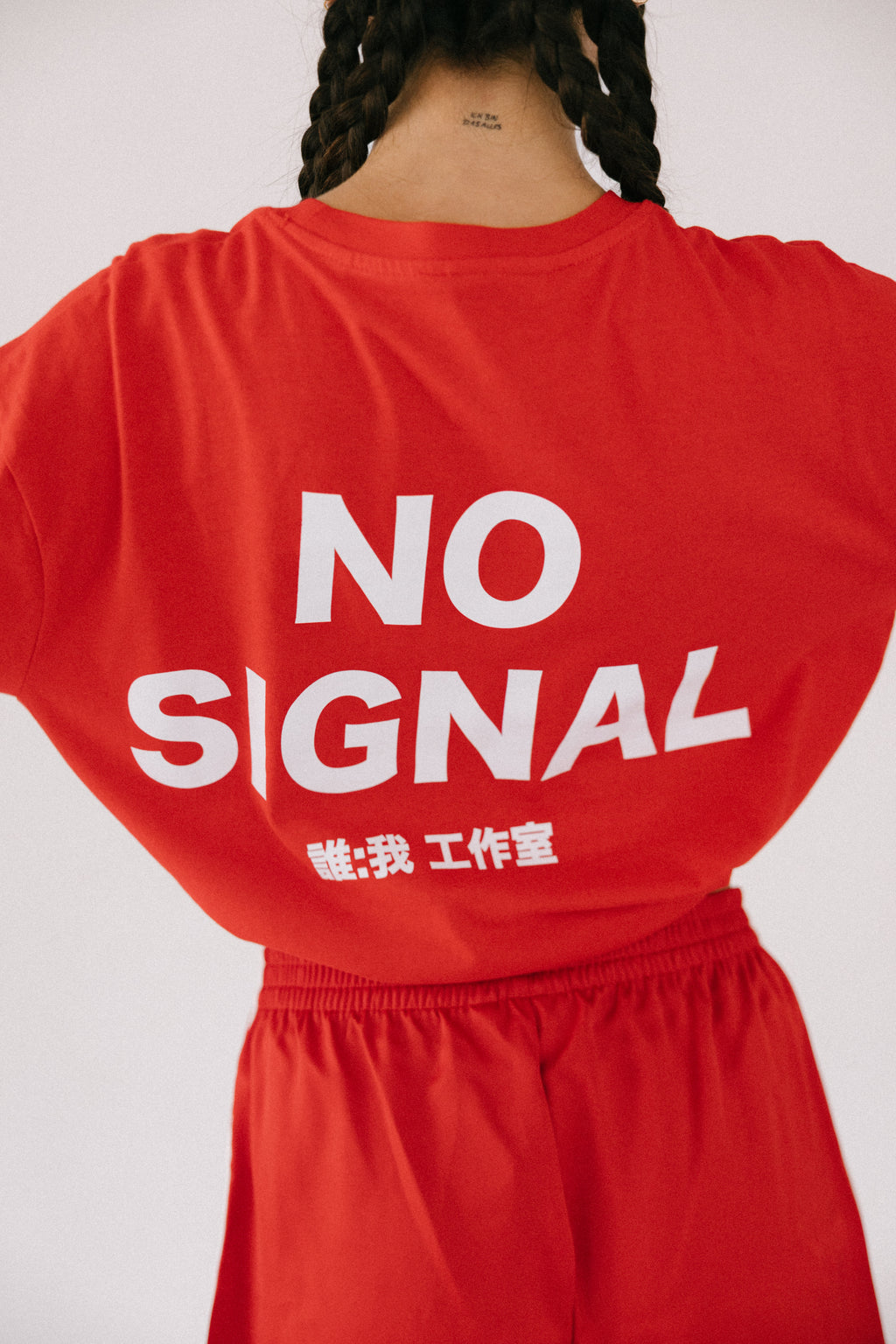 Longsleeve  "No Signal" Red